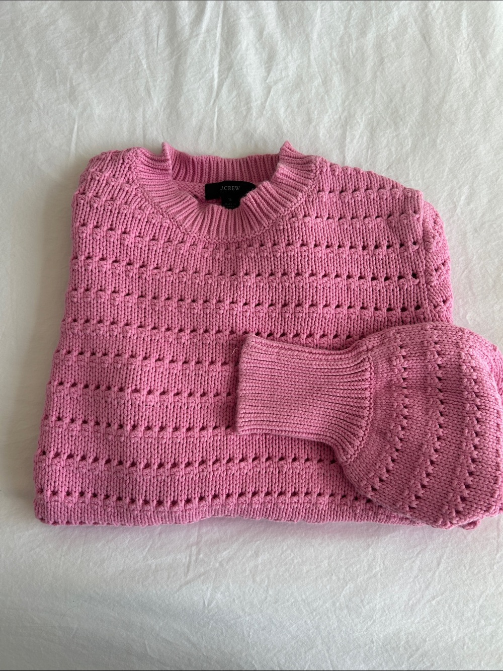 J CREW PINK SWEATER!